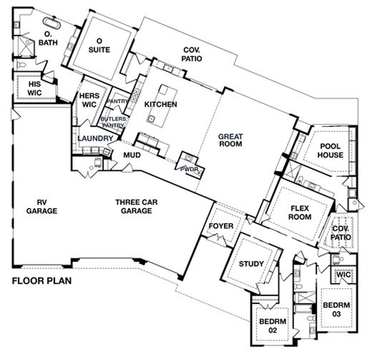 2023 Parade of Homes Circle A Builders Floor Plan